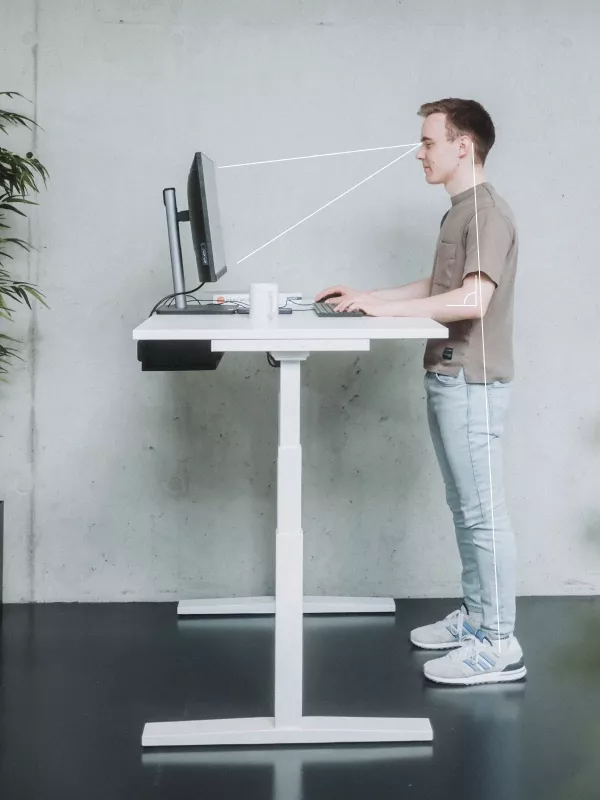 Ergonomisch richtig im stehen arbeiten