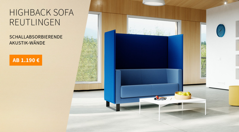 Highback Sofa Reutlingen Light