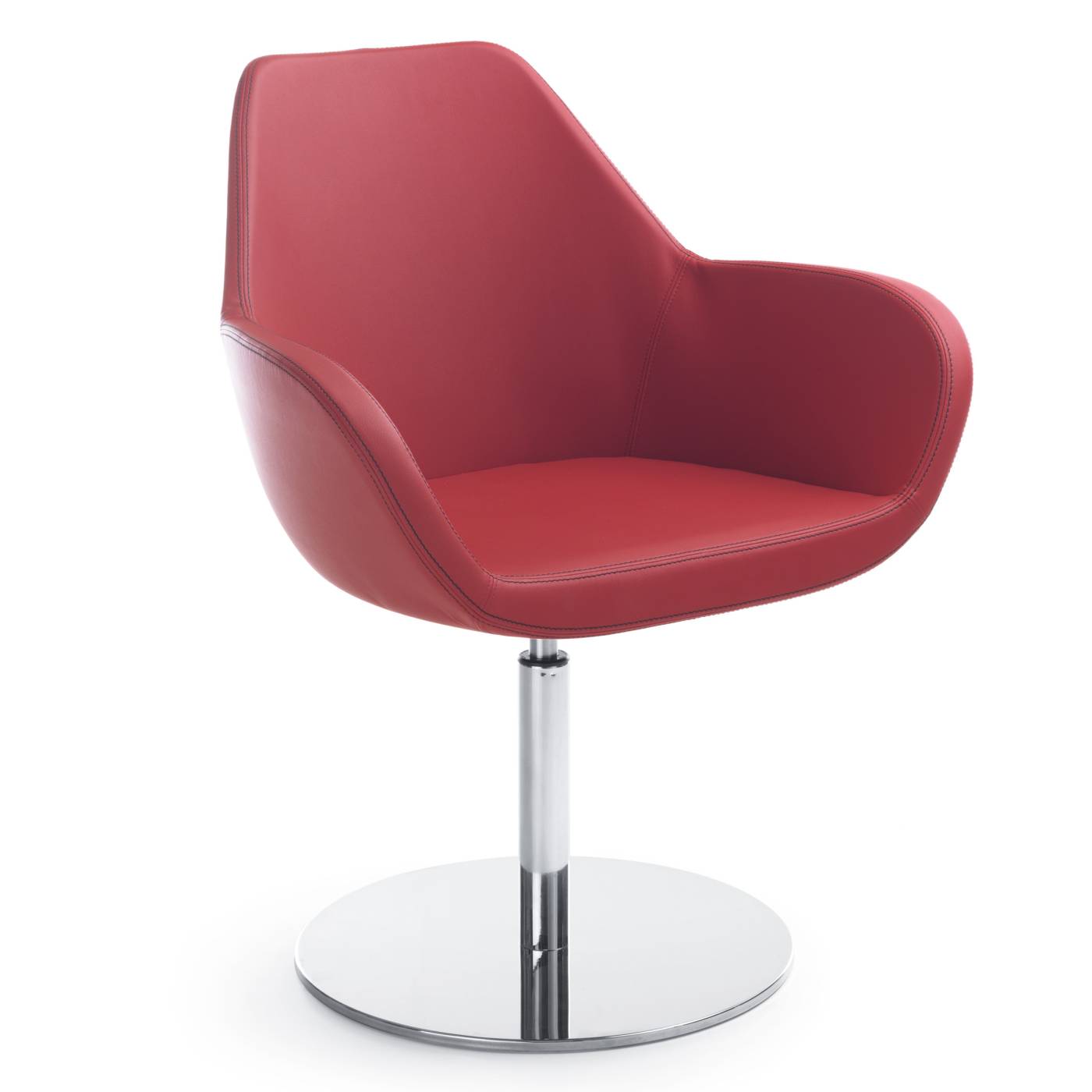 Lounge Sessel Oranienburg mit Tellerfuß, drehbar