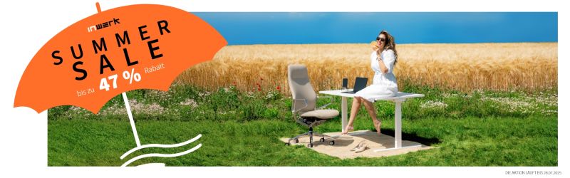 Inwerk Summer Sale – bis zu 47% Rabatt