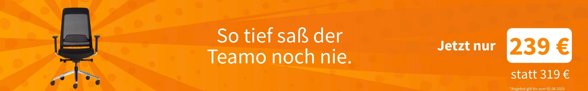 Inwerk Teamo zum Tiefstpreis von 239 EUR statt 319 EUR - nur bis zum 02.06.2025