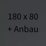 Höhenverstellbarer Eckschreibtisch Motus Premium - anthrazit B180 x T80