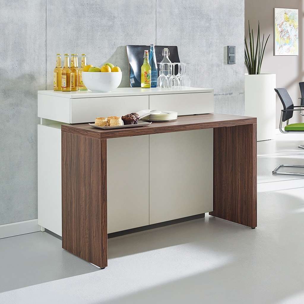 Sideboard Mit Ausziehbarem Schreibtisch
