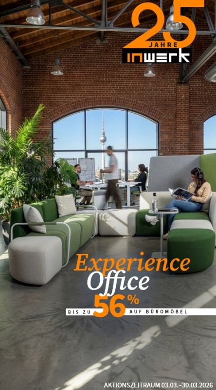 Experience Office Weeks bei Inwerk - bis zu 56% Rabatt