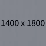 Akustik Trennwand Fely - dunkelgrau B1400 x T1800