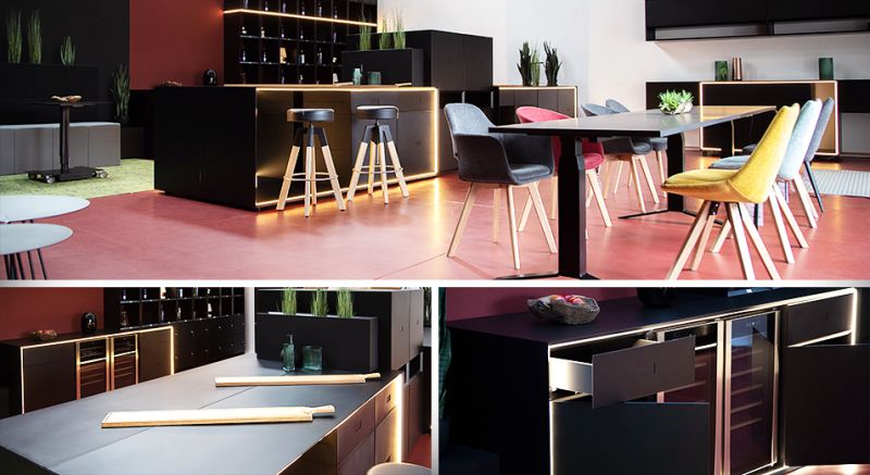 NEUE MASTERBOX® KÜCHEN FÜR DAS BÜRO Starke Nachfrage bestätigt marktgerechten Modulcharakter