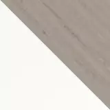 Büro Sideboard mit Schiebetüren Endlos - Eichebasalt/weiß