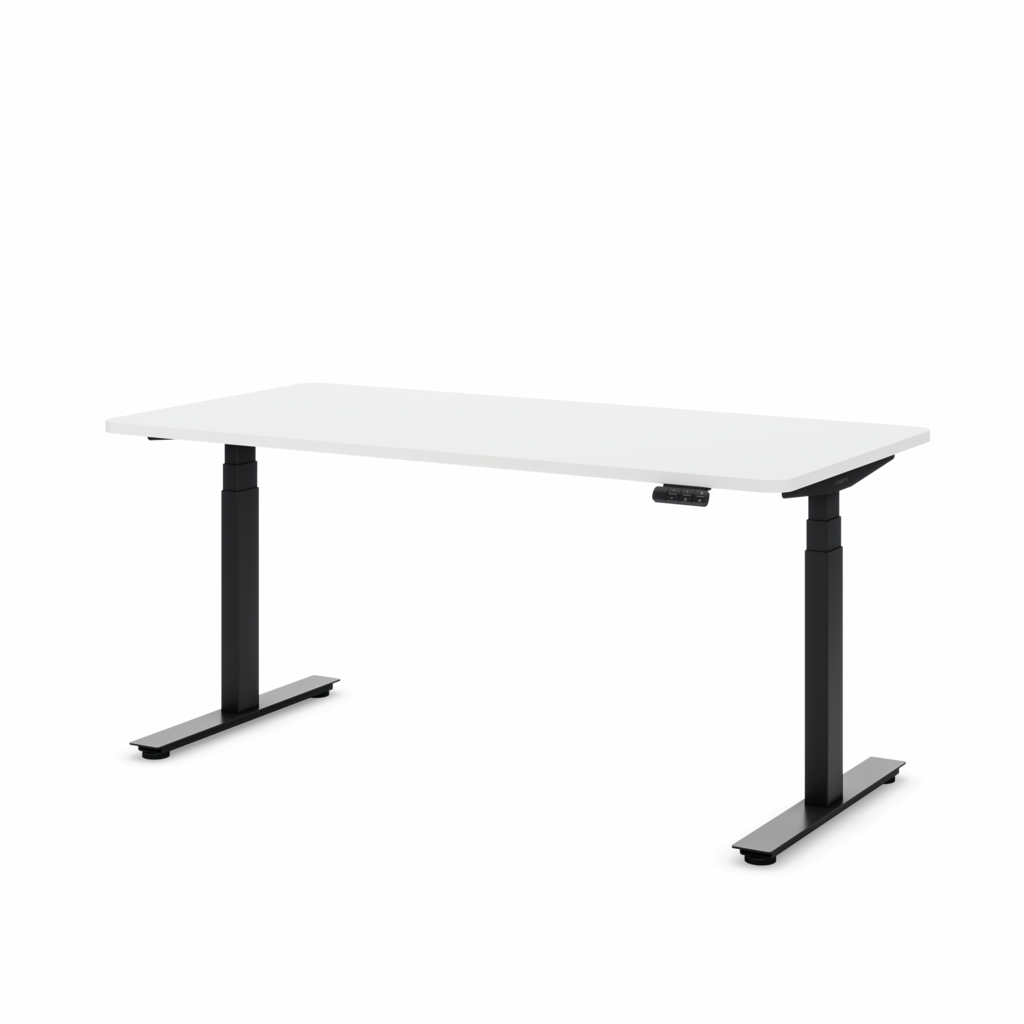 Höhenverstellbarer Schreibtisch Ecolift® Plus, schwarz 