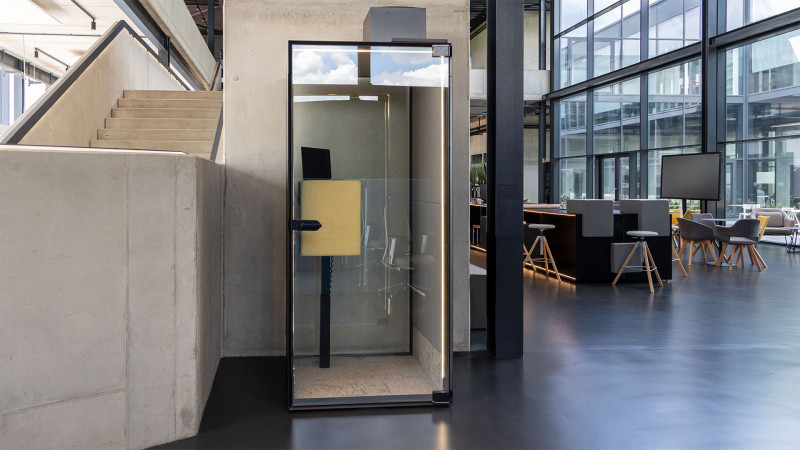 Telefonzelle Phonix® in der Inwerk Ausstellung Biebertal LAB-3