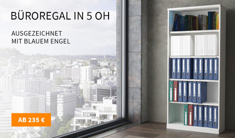 zum Büroregal Endlos in 5OH