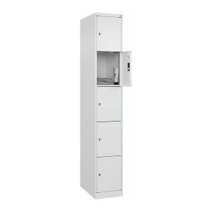 Schliessfachschrank-cp-evolo-plus-s3000-5-faecher-stahltuere