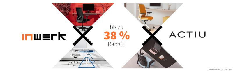 Aktion Inwerk X Actiu Wochen im Juni bis zu 38% sparen