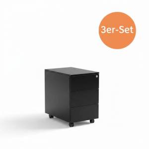 Stahl-Rollcontainer_Basic_MPS_schwarz_3Auszuege_3er-Set.jpg
