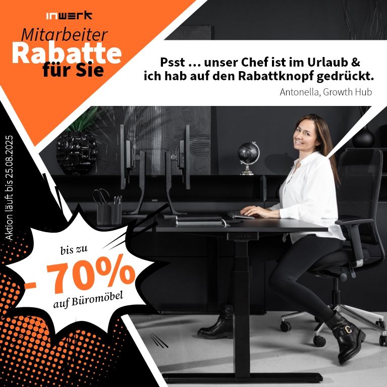 Aktion Mitarbeiter-Rabatte - bis zu 70% Rabatt