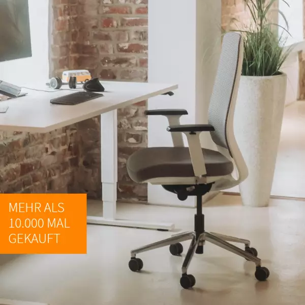 Bürodrehstuhl Inwerk Teamo® Original white