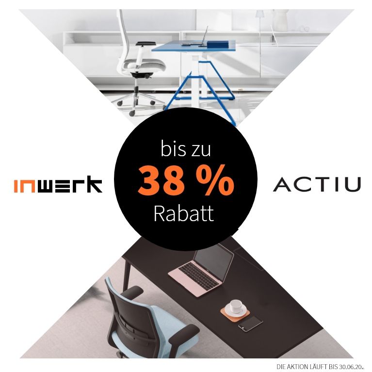 Aktion Inwerk X Actiu Wochen im Juni bis zu 38% sparen