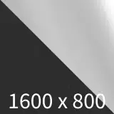 Büro Schreibtisch Blankenese 4-Fuß Quadratrohr - graphit/chrom B1600 x T800