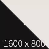 Höhenverstellbarer Schreibtisch easyUP 2 - schwarz/weißgrau B1600 x T800