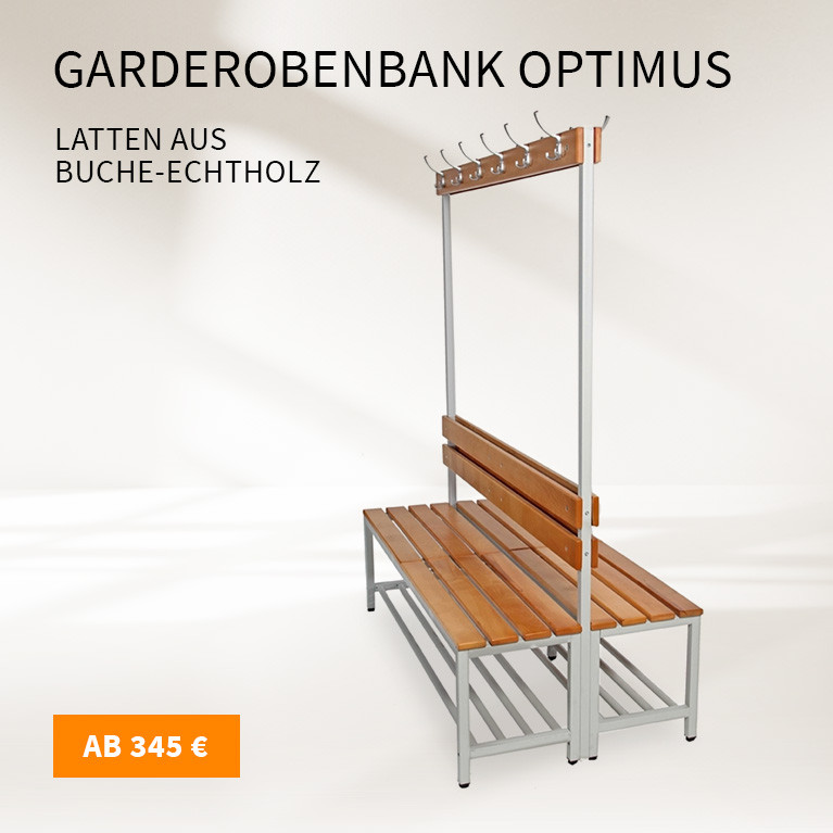 Garderobenbank Optimus