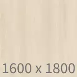 Eckschreibtisch Oveta mit Wangengestell - ahorn B1600 x T1800