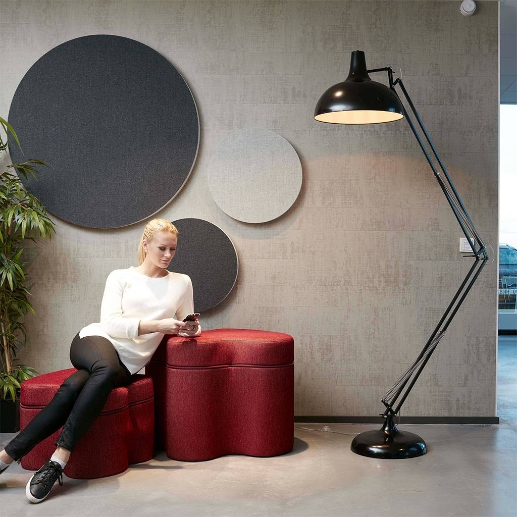 Akustik Wandabsorber Noah Weiss | Quadrat | Kunstfaser | Schraubbefestigung | Höhe 600 mm | Breite 600 mm | Dicke 50 mm | Gunnar