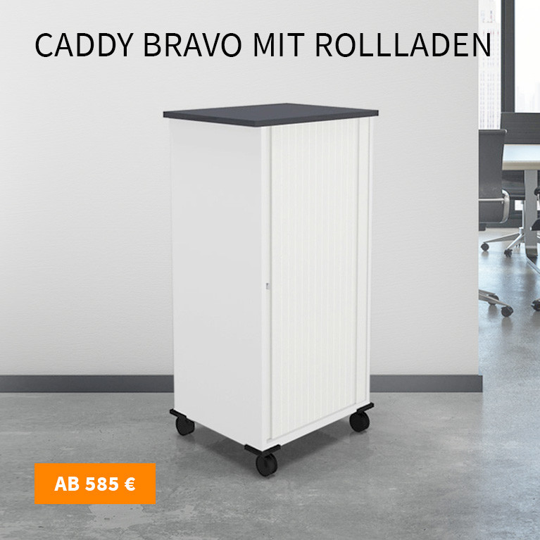 Büro Caddy Bravo mit Rollladen