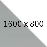 Höhenverstellbarer Schreibtisch Sydney - Platte aluminium Gestell weiß B1600 x T800