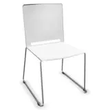Stapelstuhl Sassari - weiß