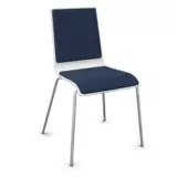 Stapelstuhl Heidelberg VII - blauschwarz