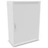 Rollladenschrank Base 3 OH - weiß