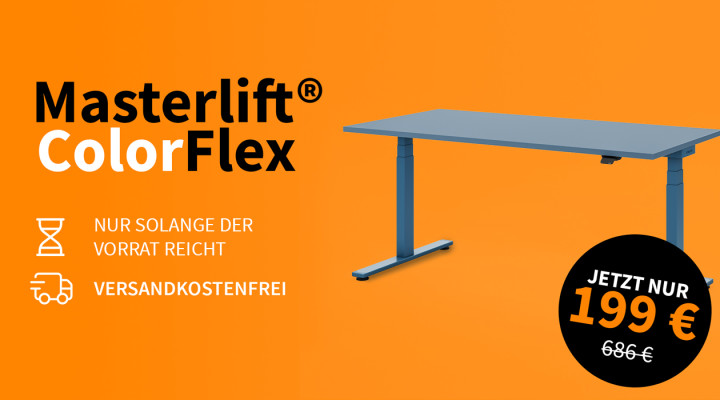 Einmaliges Angebot – Masterlift ColourFlex für nur 199 Euro
