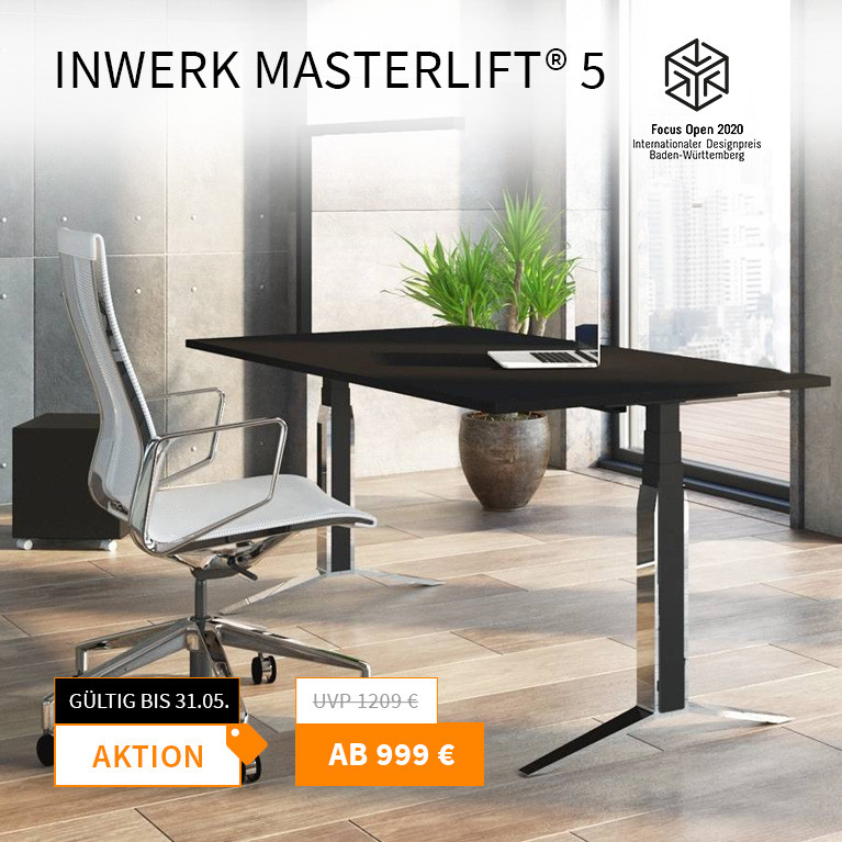 Steh-Sitz-Tisch Masterlift® 5