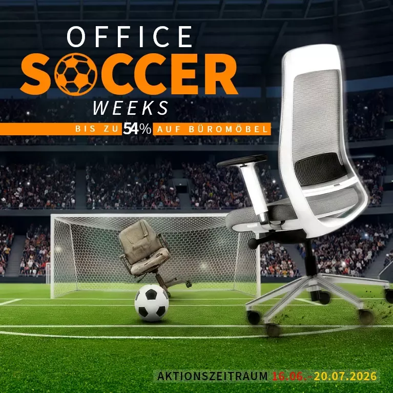 Office Soccer Weeks – Meisterhafte Angebote mit bis zu 54 % Rabatt