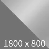 Höhenverstellbarer Schreibtisch Blankenese - grau/aluminium B1800 x T800