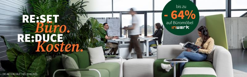 Aktion Reset Office - bis zu 64% Rabatt
