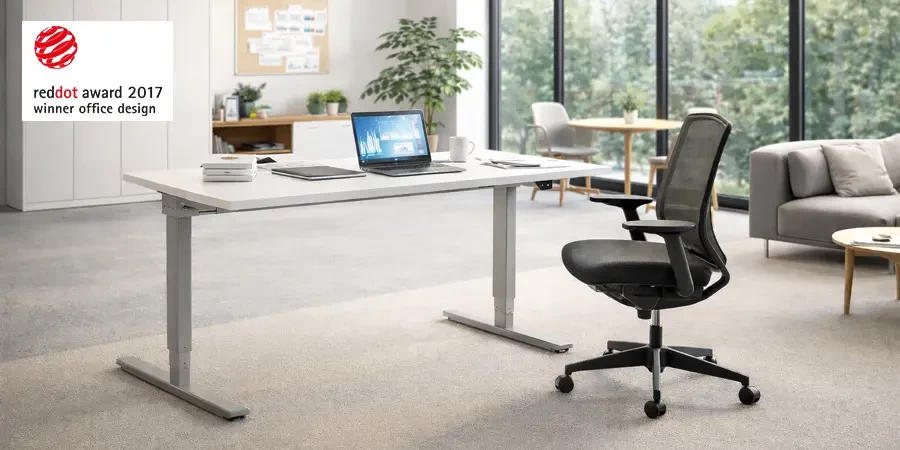 Inwerk entwickelt und produziert selbst moderne Büromöbel