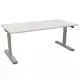 Masterlift® Flex höhenverstellbarer Schreibtisch - silber Masterlift® Flex höhenverstellbarer Schreibtisch - silber