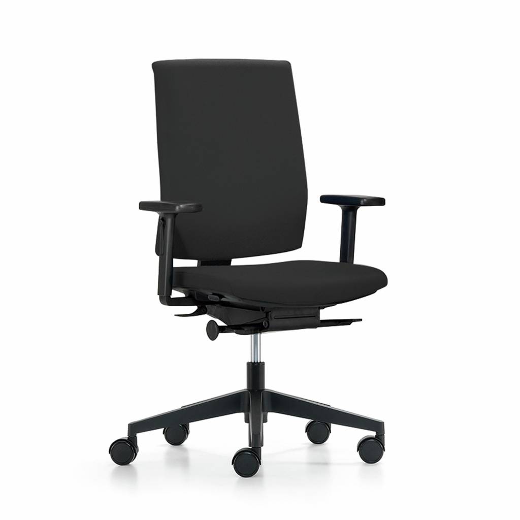 Drehstuhl Girsberger Kyra Inwerk Edition Schwarz | Girsberger | Kunststoff/Polsterstoff | Made in Germany | TÜV geprüft | Synchronmechanik