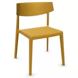 Design Stuhl Gwin - senf gelb