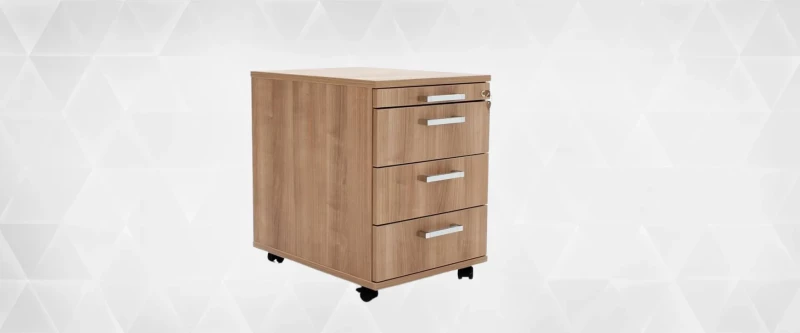 Rollcontainer Holz