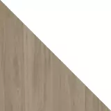 Büroschrank Imperio® Kombi - eichegrau/weiß