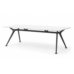 BM971000-Konferenztisch-Arkitek-mit-MFC-Platte-weiss-Gestell