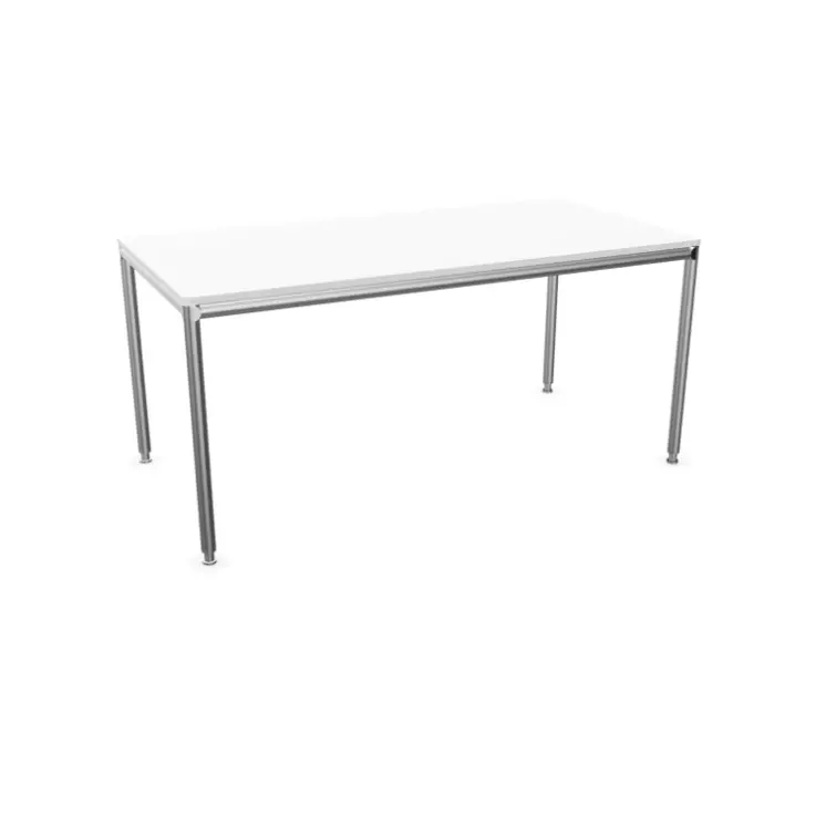Büro Schreibtisch Bosse Modul Space Weiss | Höhenjustierung | Höhe 74 cm | Breite 160 cm | Tiefe 80 cm | Bosse | höhenverstellbar | ergonomisch