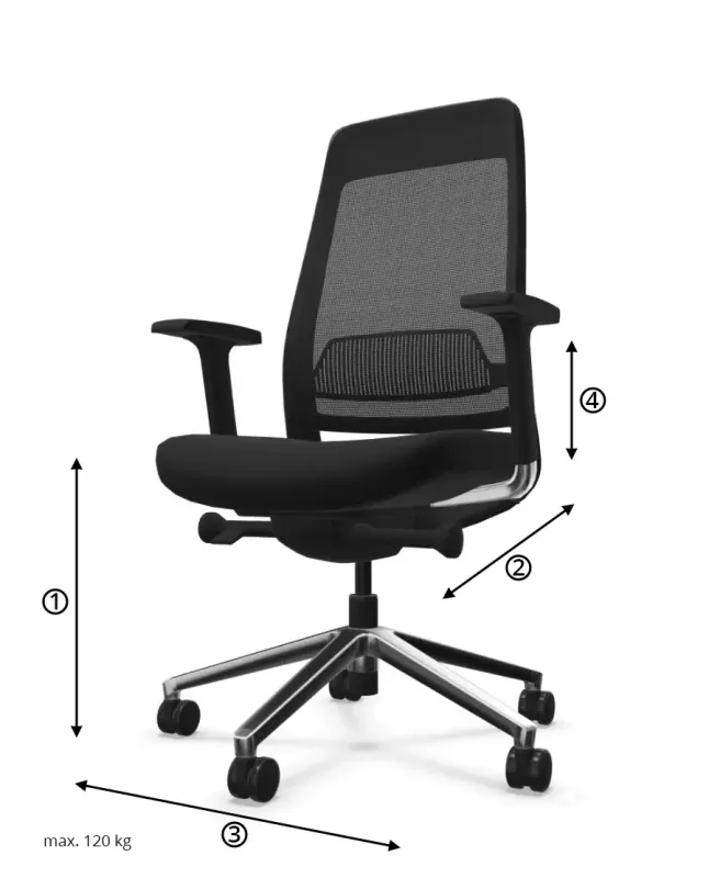 Inwerk Bürodrehstuhl Teamo Original