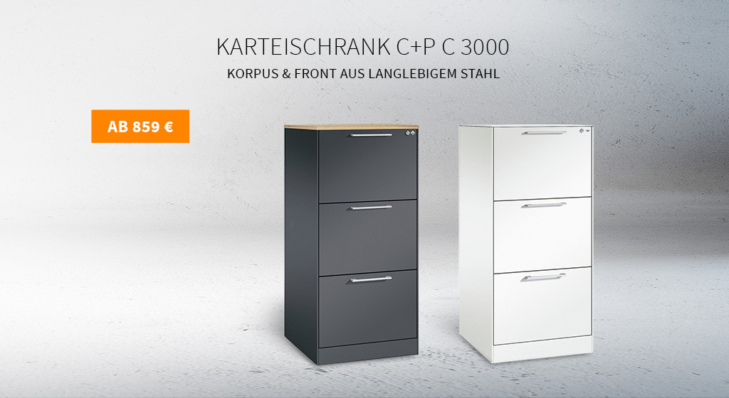 Karteischränke jetzt in Aktion reduziert | Inwerk Büromöbel