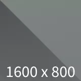 Büro Schreibtisch Oppen Y Quadratfuß - anthrazit/aluminium B1600 x T800