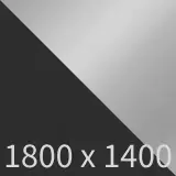 Höhenverstellbarer Eckschreibtisch Blankenese - graphit/aluminium B1800 x T1400