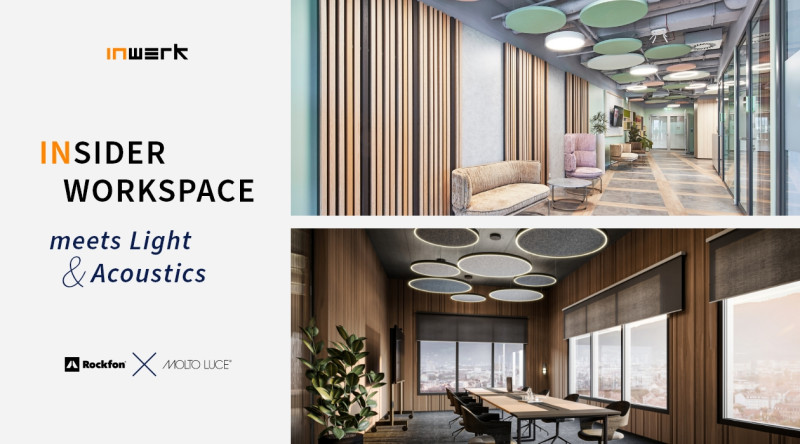 Inwerk Event INSIDER WORKSPACE – Light and Acoustics