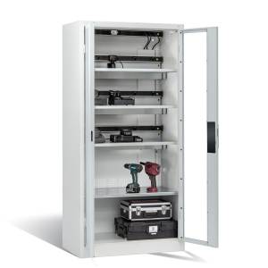 BM90712-Akkuladeschrank C+P-Serie-8921-mit-Lueftung-und-Plex