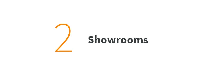 2 Showrooms